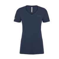 T-SHIRT COL EN V (Femme)